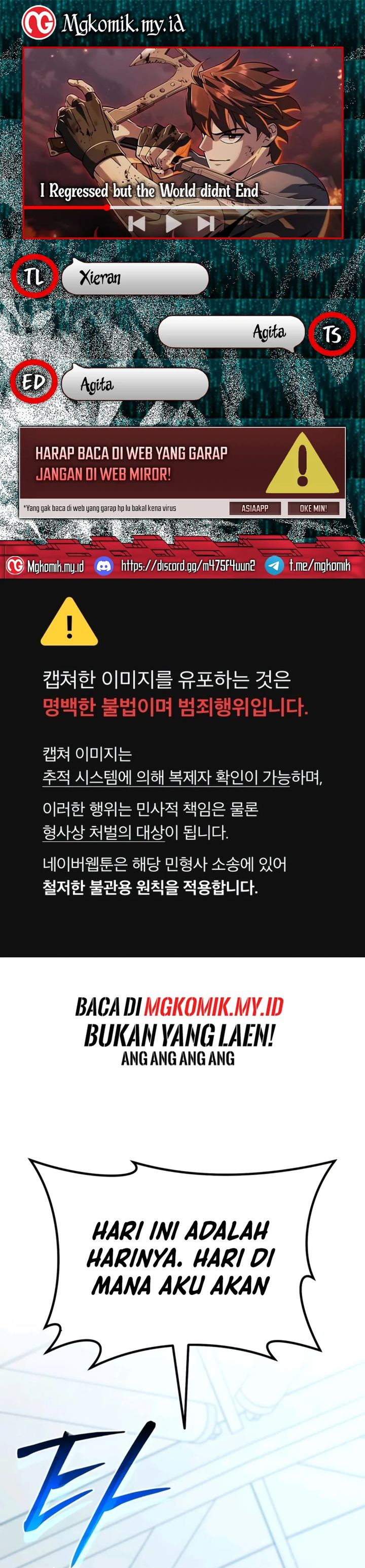 I Regressed, but the World didn’t End Chapter 27 Gambar 1