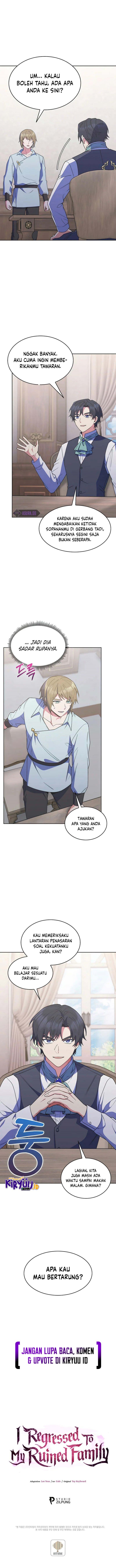 I Regressed to My Ruined Family Chapter 21 Gambar 15