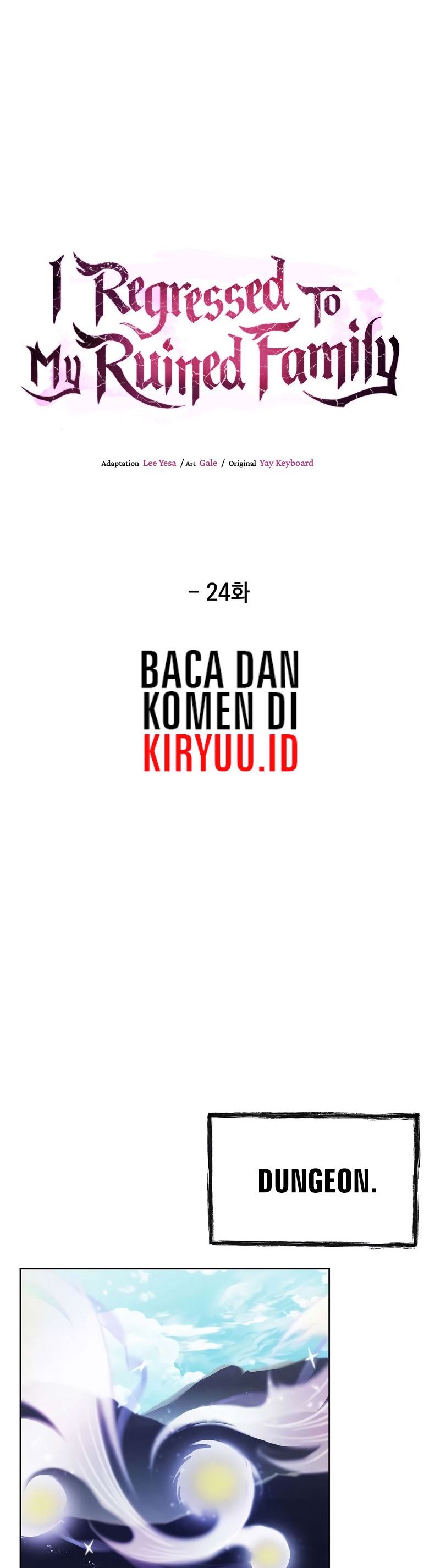 I Regressed to My Ruined Family Chapter 24 Gambar 13