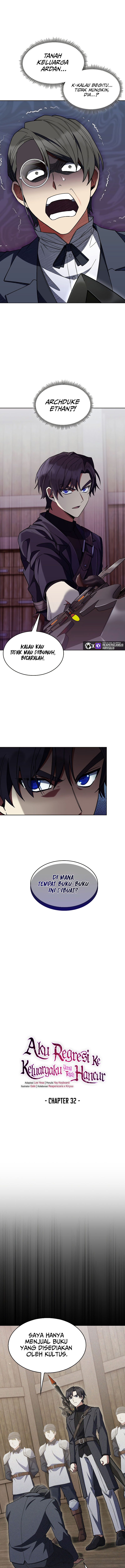 I Regressed to My Ruined Family Chapter 32 Gambar 7