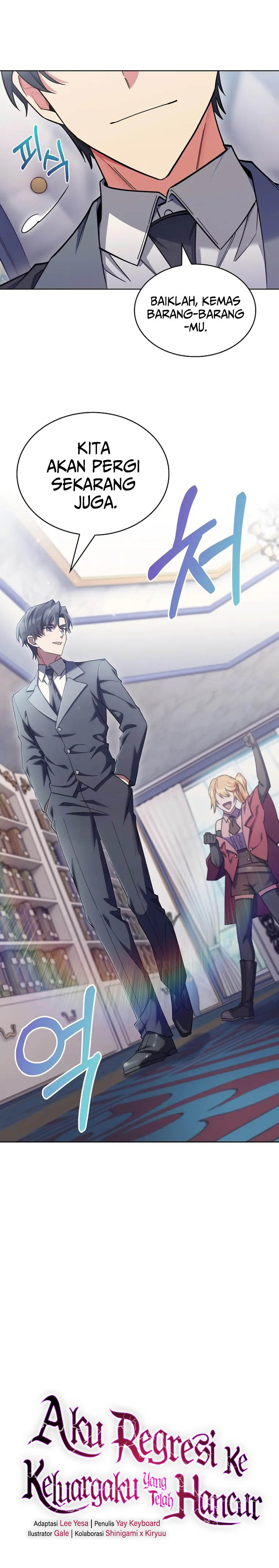 I Regressed to My Ruined Family Chapter 44 Gambar 34