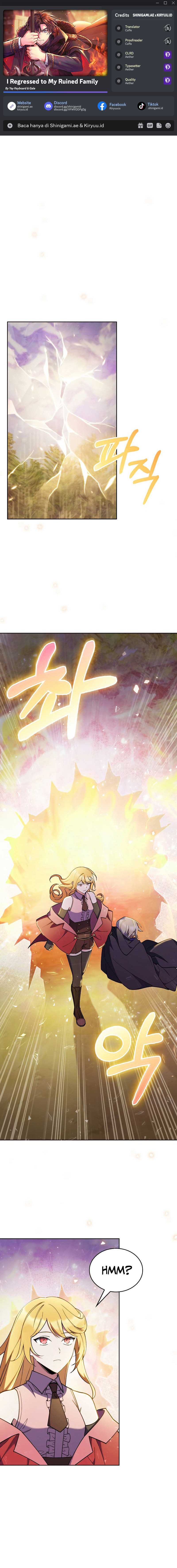I Regressed to My Ruined Family Chapter 53 Gambar 1