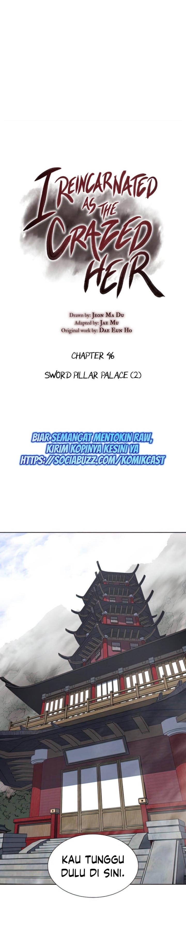 I Reincarnated As The Crazed Heir Chapter 46 Gambar 14