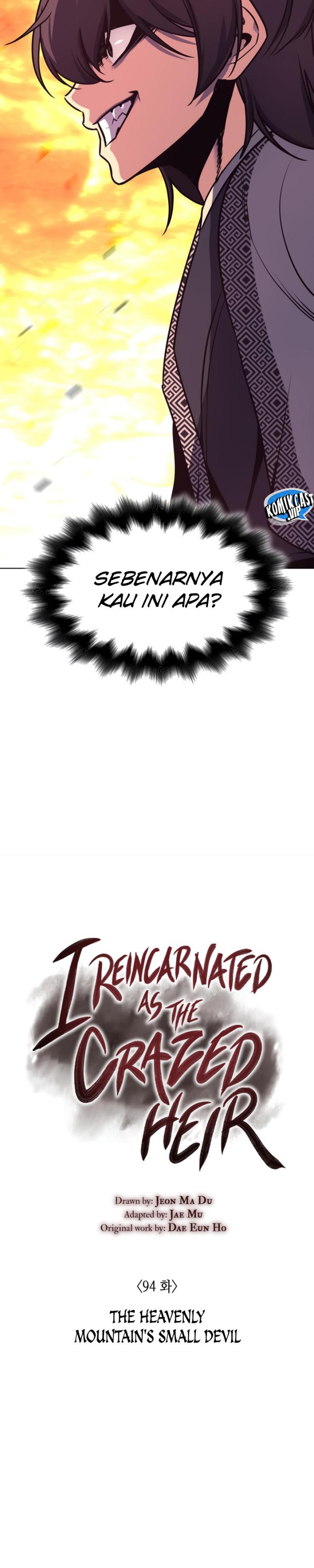I Reincarnated As The Crazed Heir Chapter 94 Gambar 23
