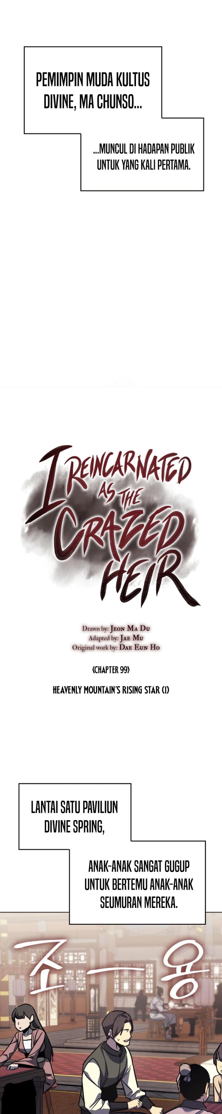 I Reincarnated As The Crazed Heir Chapter 99 Gambar 31