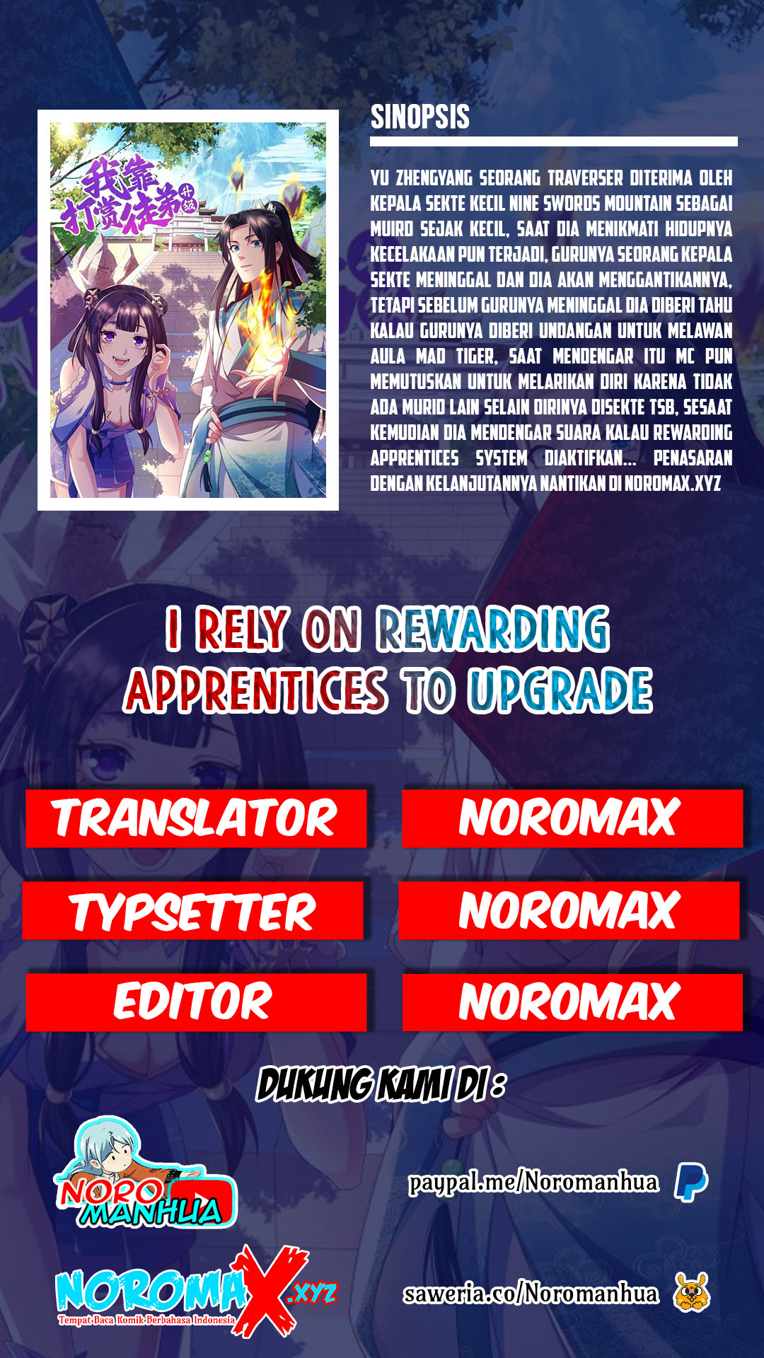 I Rely On Rewarding Apprentices To Upgrade Chapter 14 Gambar 1