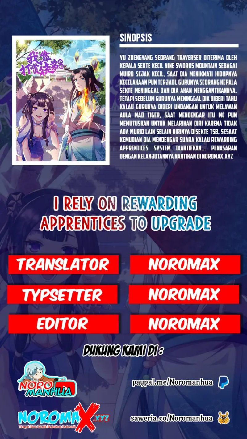 I Rely On Rewarding Apprentices To Upgrade Chapter 18 Gambar 1