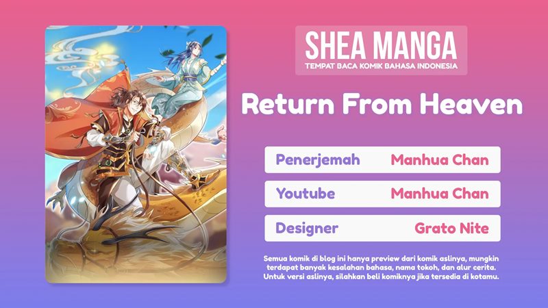 I Return From The Heavens (Return From Heaven) Chapter 01 Gambar 1