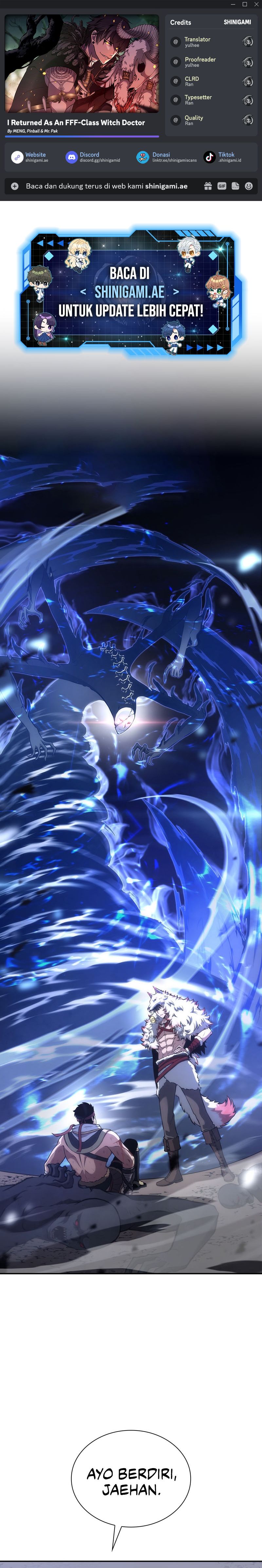 I Returned As An FFF-Class Witch Doctor Chapter 63 Gambar 1
