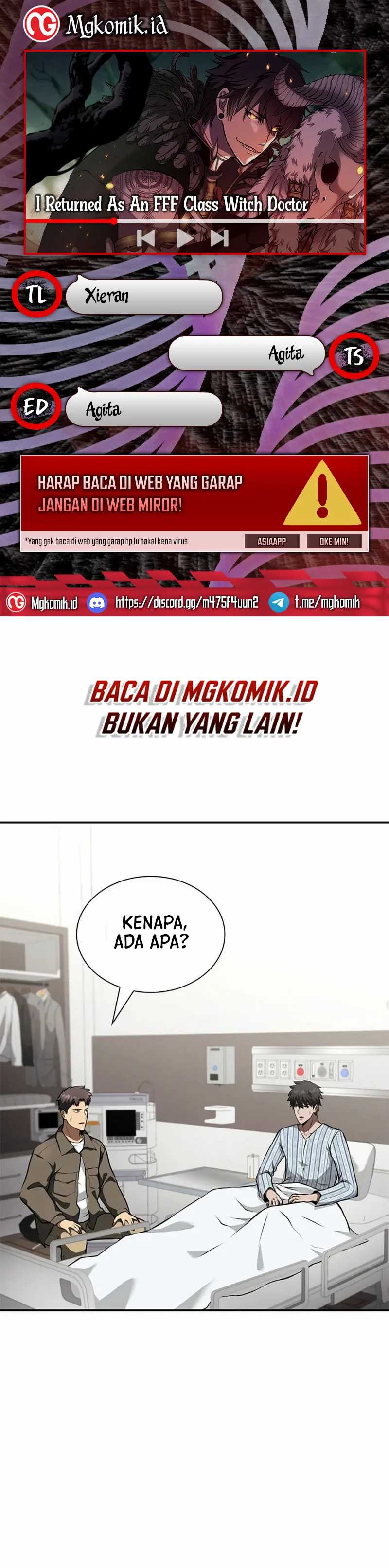 I Returned As An FFF-Class Witch Doctor Chapter 71 Gambar 1