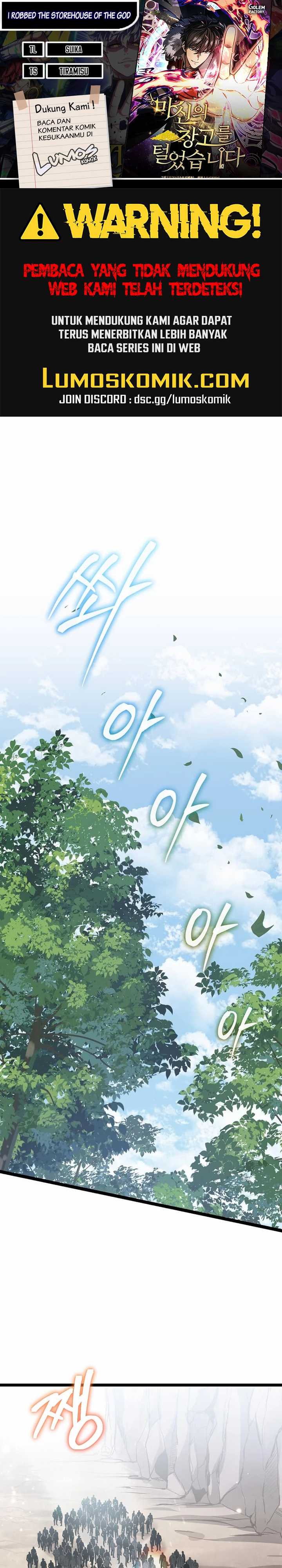 I Robbed The Storehouse Of The God Chapter 02 Gambar 1