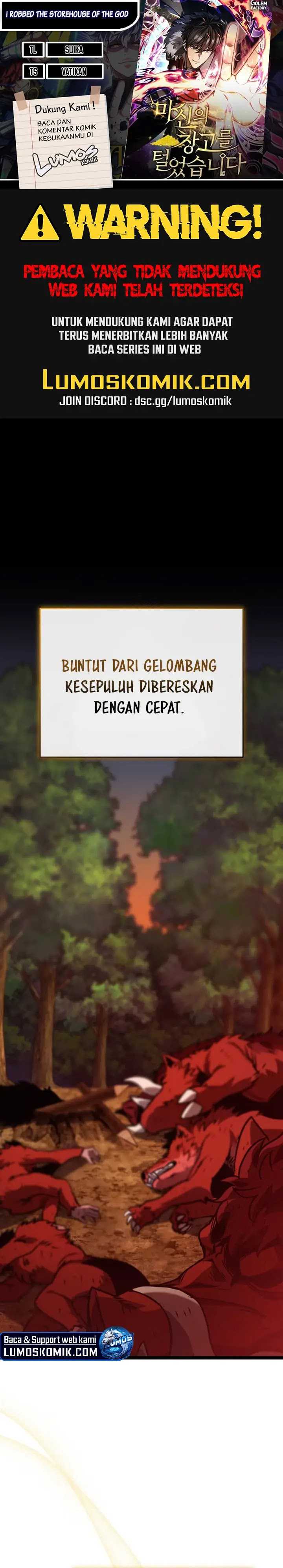 I Robbed The Storehouse Of The God Chapter 19 Gambar 1