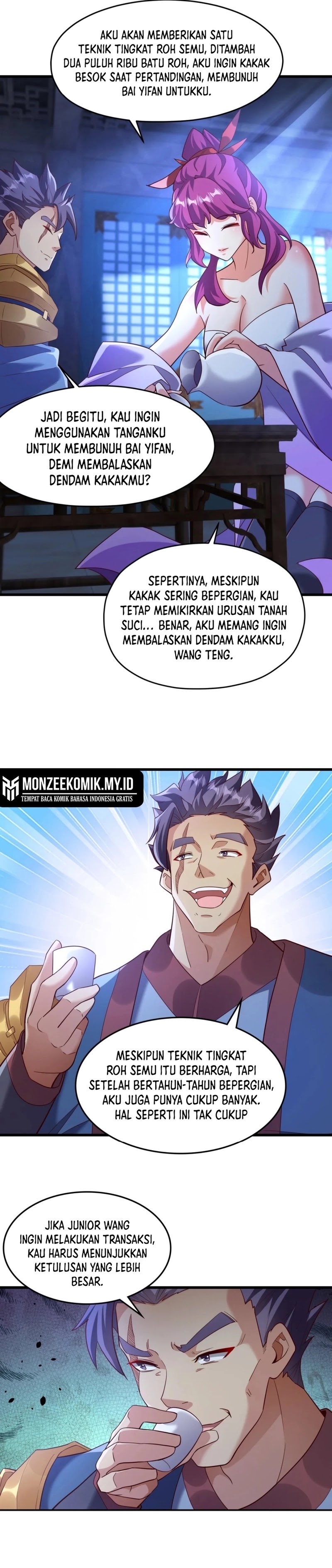 I Scared the Divine Lord as I handed over the Ancient Immortal Pill Chapter 74 Gambar 13