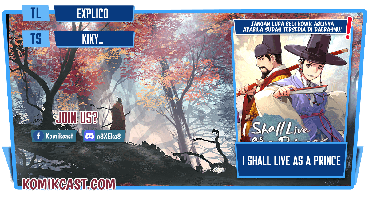I Shall Live as a Prince Chapter 58 Gambar 1