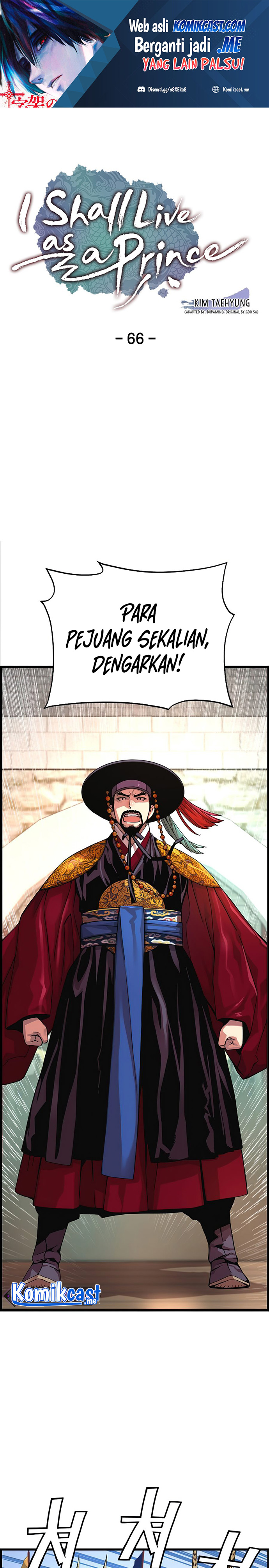 I Shall Live as a Prince Chapter 66 Gambar 2