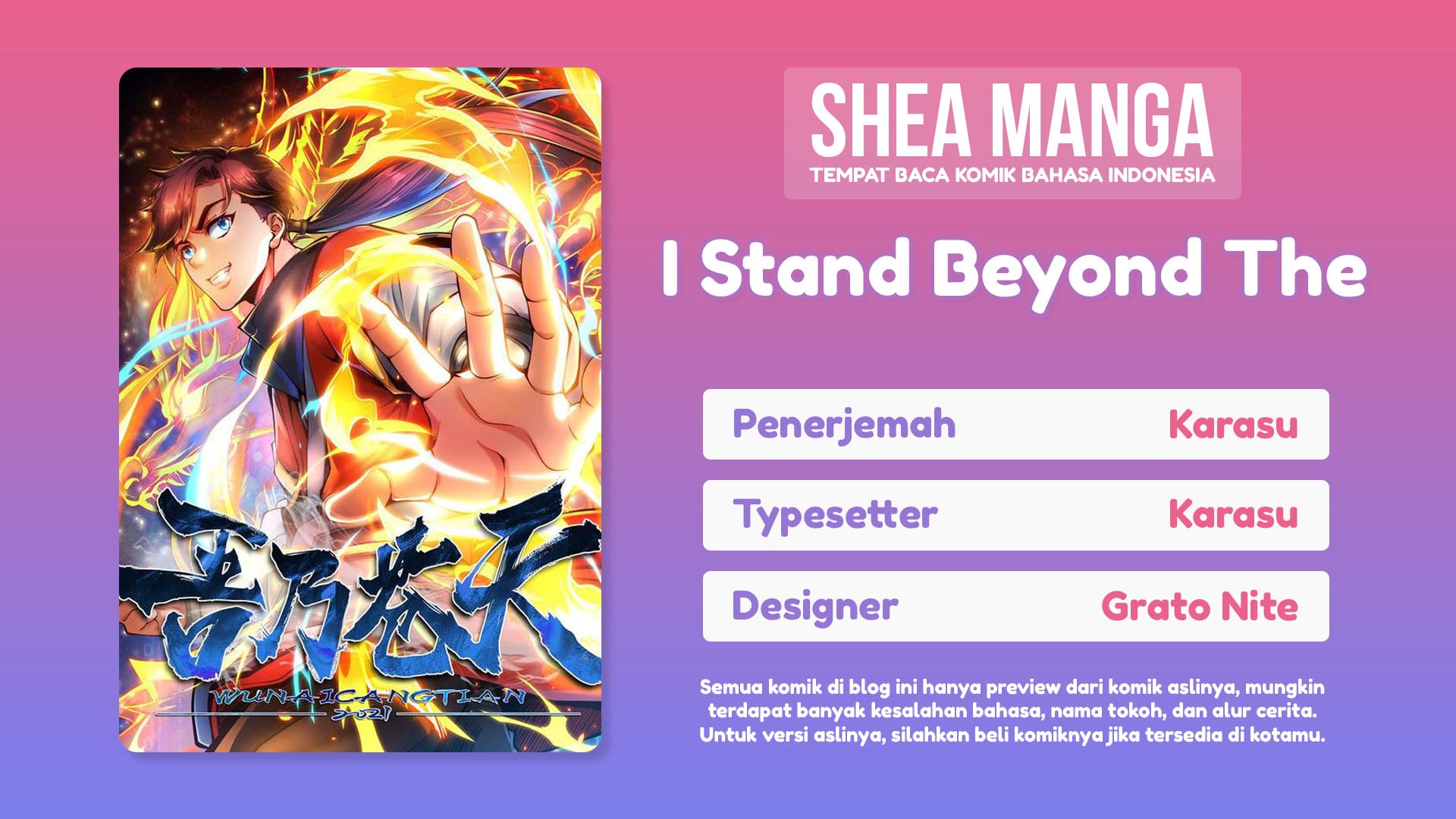 I Stand Beyond The Heavens Chapter 01 Gambar 1