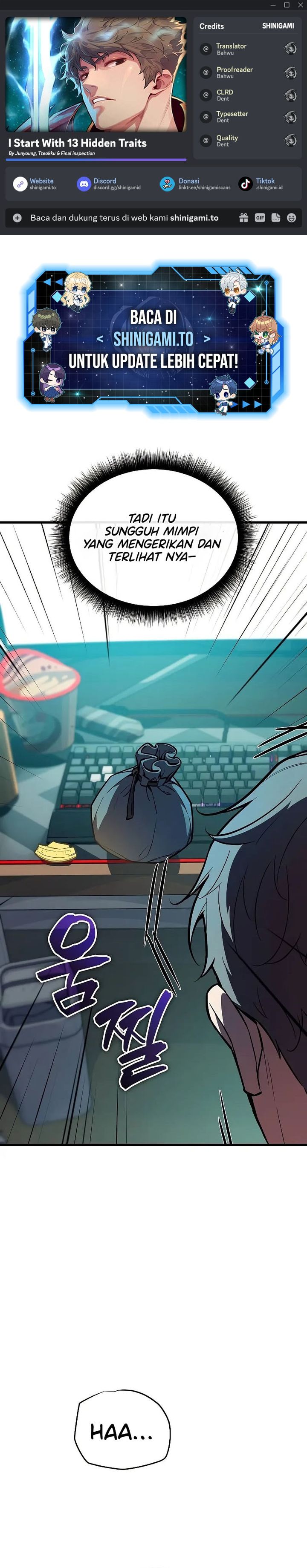 I Start With 13 Hidden Traits Chapter 03 Gambar 1