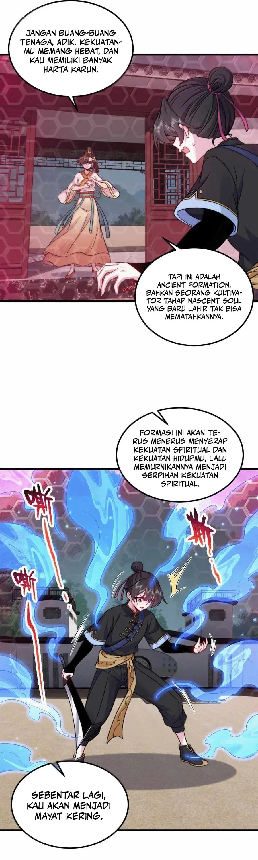 I, The Invincible Villain Master With My Apprentices Chapter 121 Gambar 21