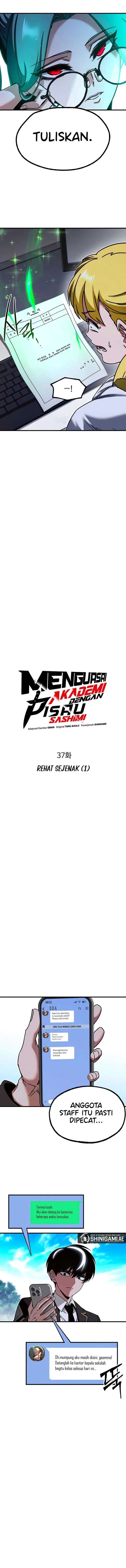 I Took over The Academy With a Single Sashimi Knife Chapter 37 Gambar 9