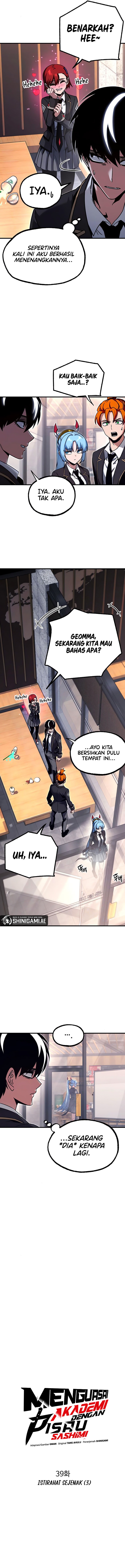 I Took over The Academy With a Single Sashimi Knife Chapter 39 Gambar 10
