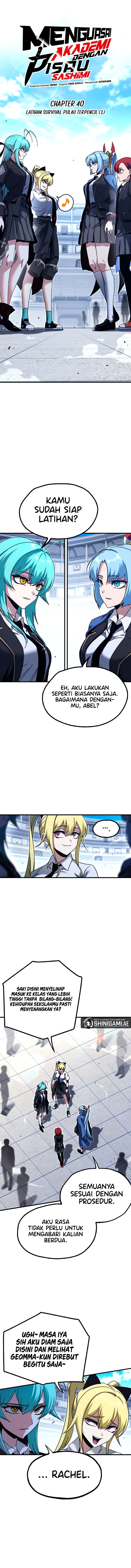 I Took over The Academy With a Single Sashimi Knife Chapter 40 Gambar 5