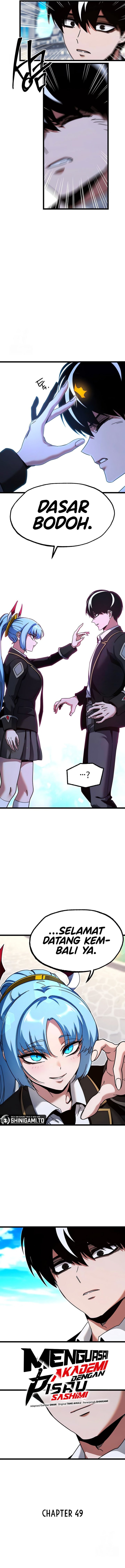 I Took over The Academy With a Single Sashimi Knife Chapter 49 S1 END Gambar 21