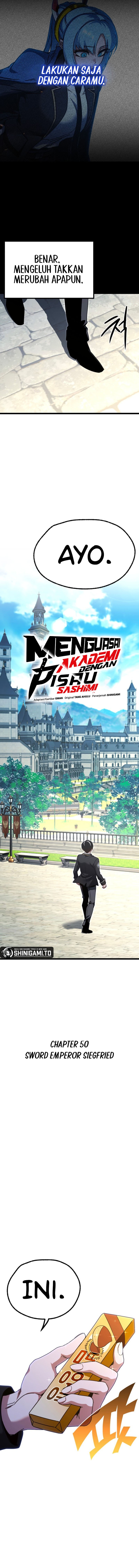 I Took over The Academy With a Single Sashimi Knife Chapter 50 Gambar 10