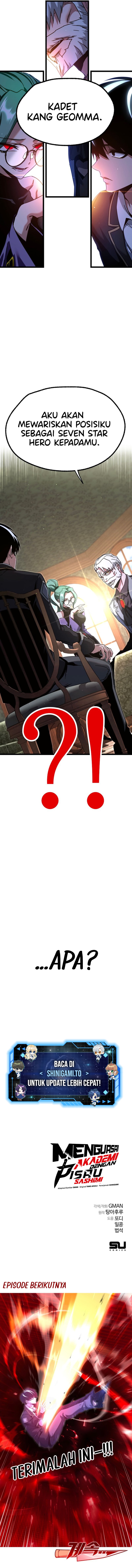 I Took over The Academy With a Single Sashimi Knife Chapter 50 Gambar 21