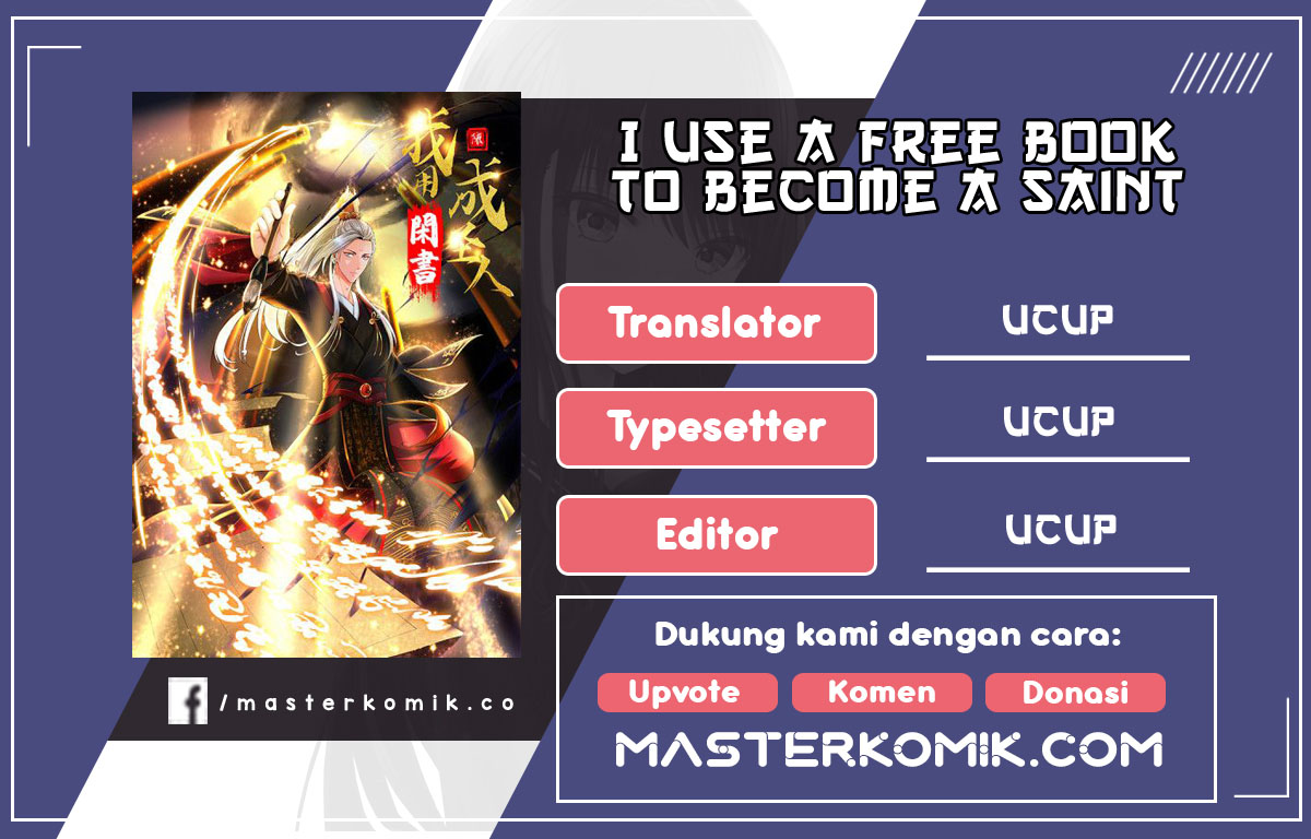 I Use A Free Book To Become A Saint Chapter 01 Gambar 1