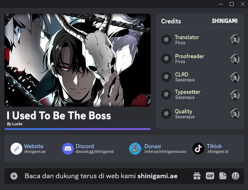 I Used to Be a Boss Chapter 61 Gambar 1