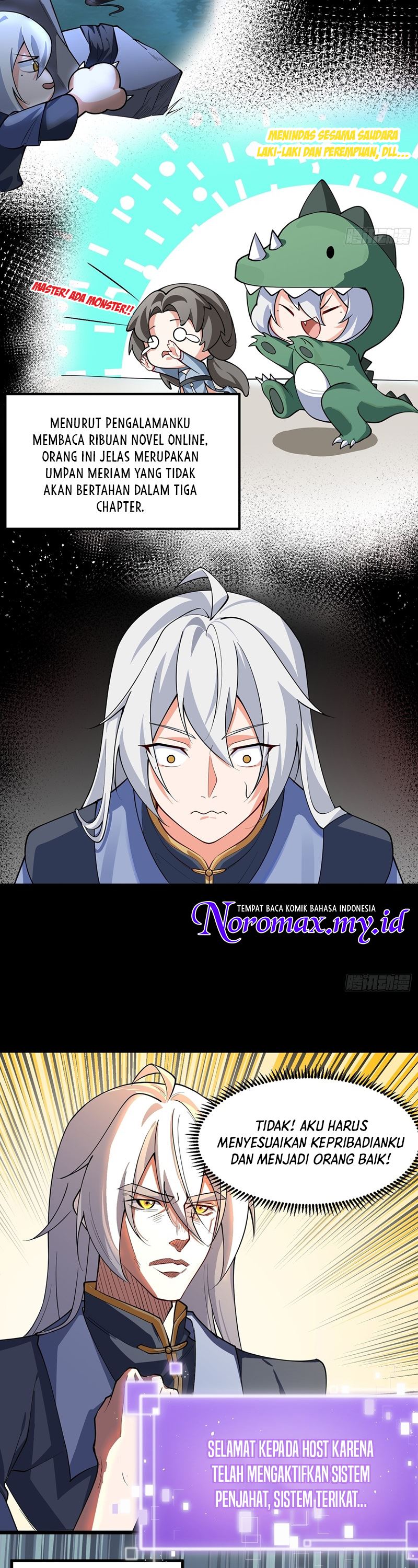 I Was Forced by the System to Become a Villain Chapter 01 Gambar 9