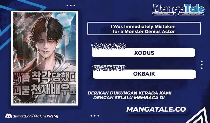 I Was Immediately Mistaken for a Monster Genius Actor Chapter 09 Gambar 1