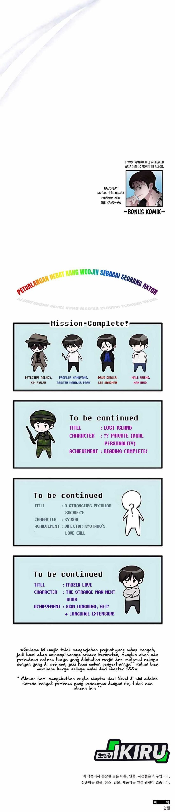 I Was Immediately Mistaken for a Monster Genius Actor Chapter 58 Gambar 39