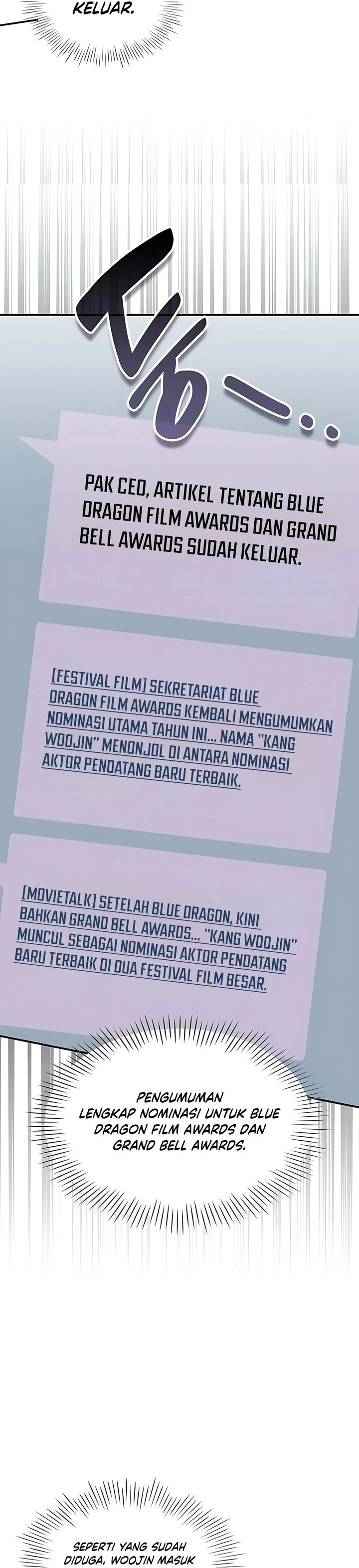 I Was Immediately Mistaken for a Monster Genius Actor Chapter 78 Gambar 28