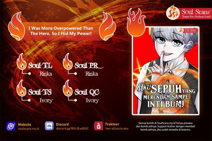 I Was More Overpowered Than the Hero, so I Hid My Power! Chapter 65 Gambar 1