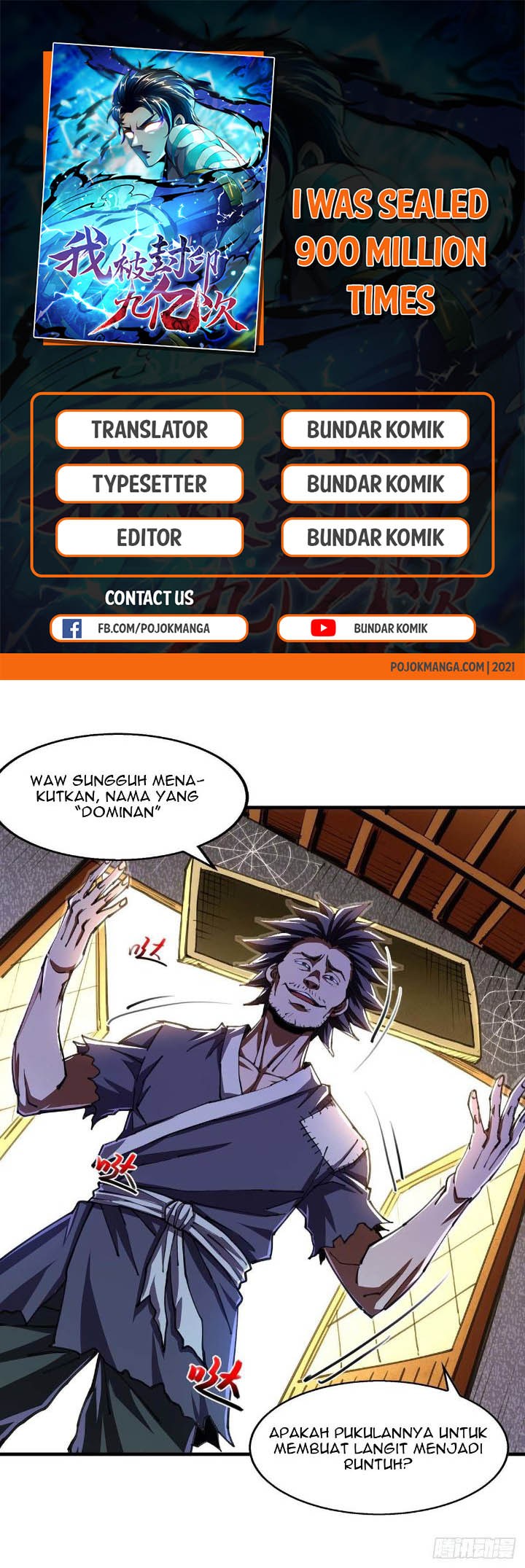 I Was Sealed 900 Million Times Chapter 07 Gambar 1