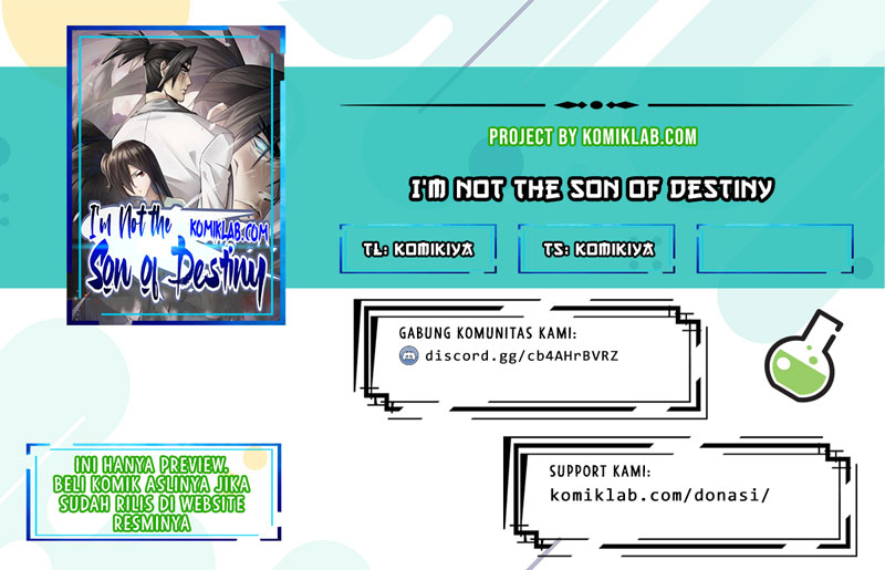 I’m Not the Son of Destiny Chapter 01 Gambar 1