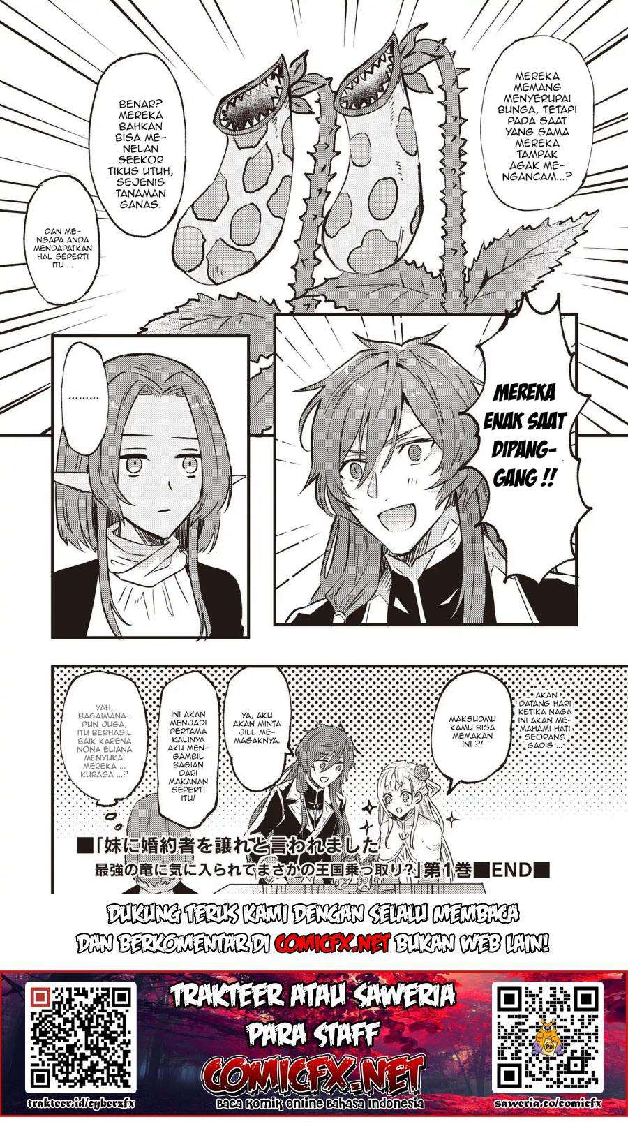 I was Told to Relinquish My Fiancé to My Little Sister, and the Greatest Dragon Took a Liking to Me and Unbelievably Took Over the Kingdom Chapter 06.5 Gambar 4