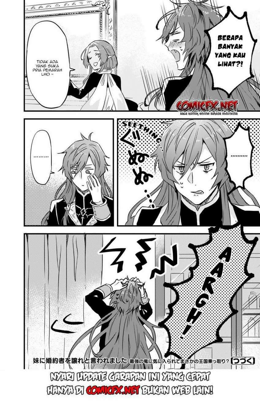 I was Told to Relinquish My Fiancé to My Little Sister, and the Greatest Dragon Took a Liking to Me and Unbelievably Took Over the Kingdom Chapter 07.2 Gambar 14