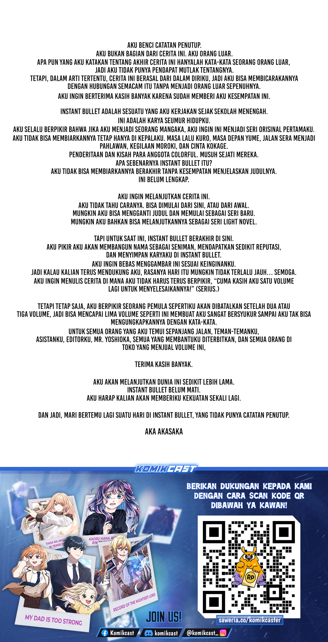 ib: Instant Bullet Chapter 25 END Gambar 40