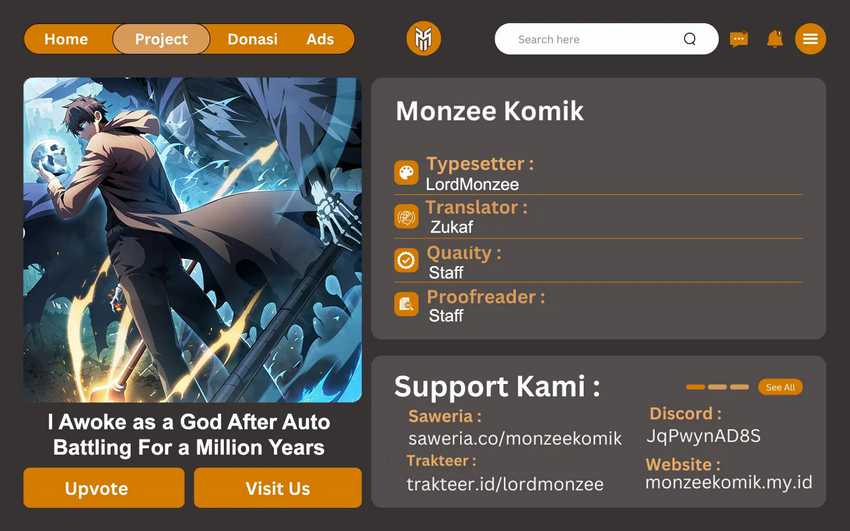 Idle Player Returns as a God (I Awoke as a God) Chapter 24 Gambar 1