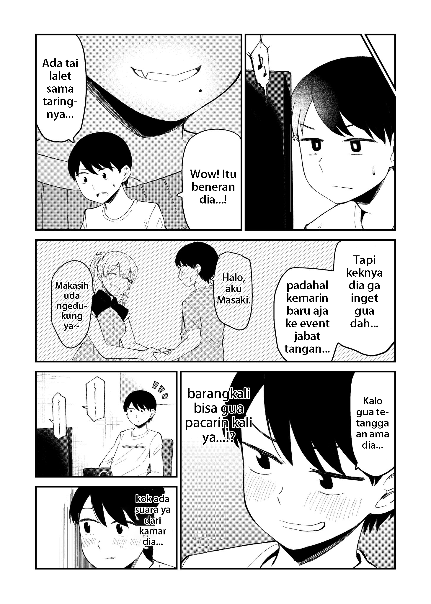 Idol to Otaku no Risou no Kankei Chapter 01 Gambar 2