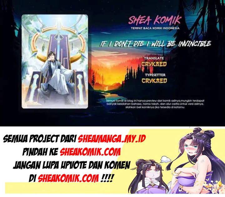 If I Don’t Die, I’ll Be Invincible Chapter 33 Gambar 1