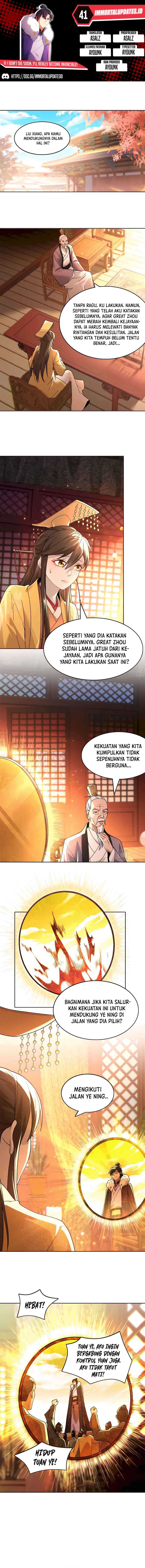If I Don’t Die, I’ll Be Invincible Chapter 41 Gambar 1