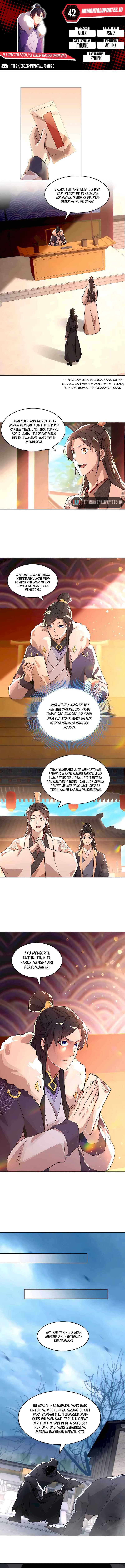 If I Don’t Die, I’ll Be Invincible Chapter 42 Gambar 1