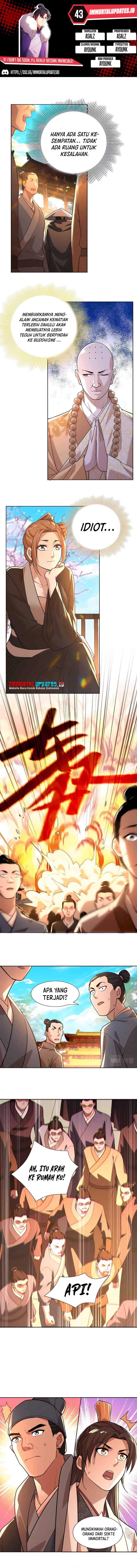 If I Don’t Die, I’ll Be Invincible Chapter 43 Gambar 1