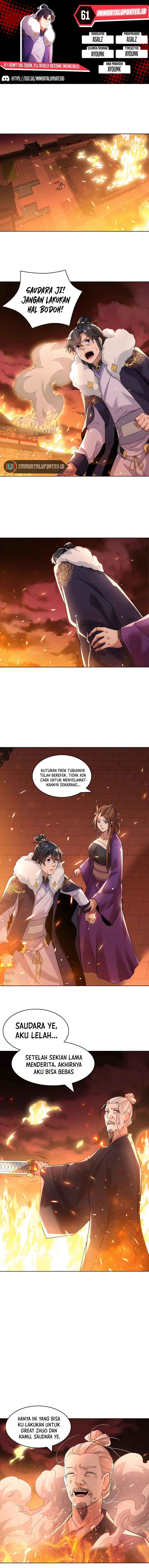 If I Don’t Die, I’ll Be Invincible Chapter 61 Gambar 1