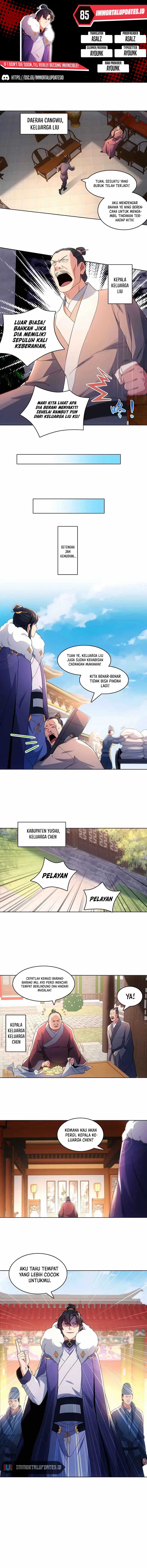 If I Don’t Die, I’ll Be Invincible Chapter 85 Gambar 1