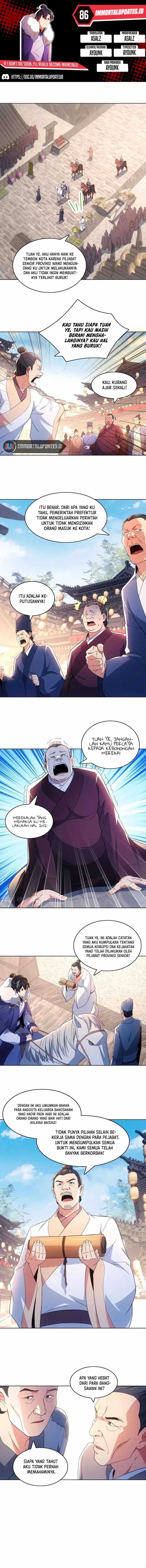 If I Don’t Die, I’ll Be Invincible Chapter 86 Gambar 1