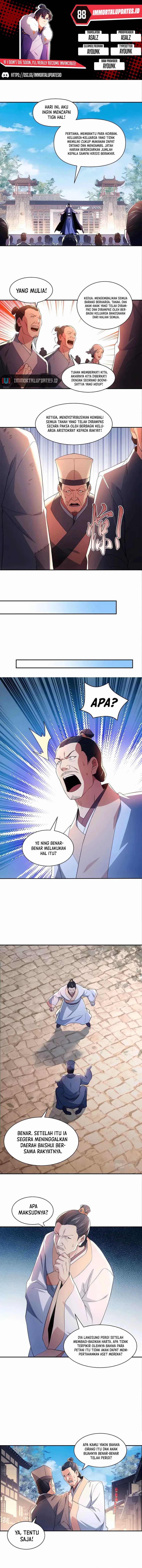 If I Don’t Die, I’ll Be Invincible Chapter 88 Gambar 1